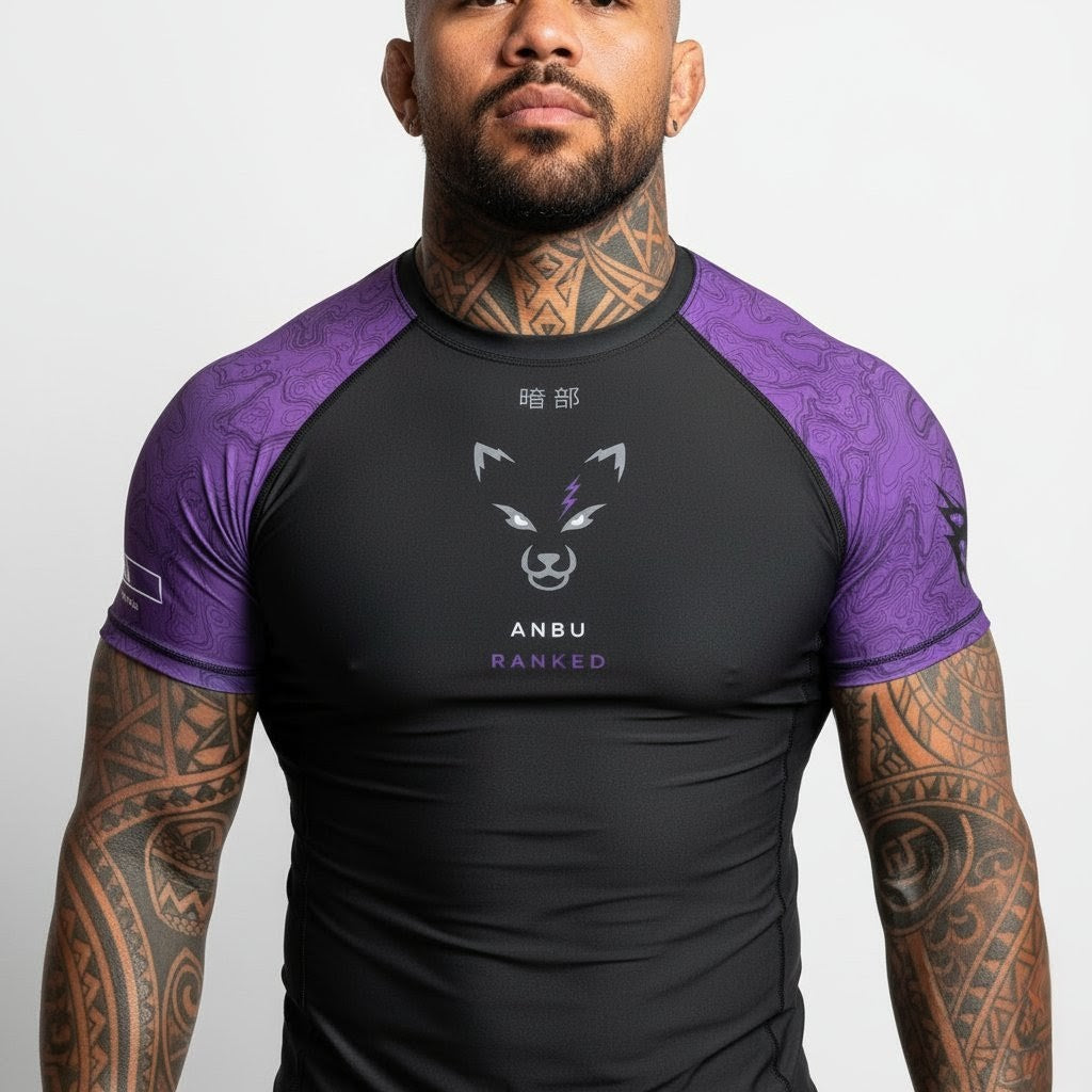 RANKED - Purple - Rash Guard