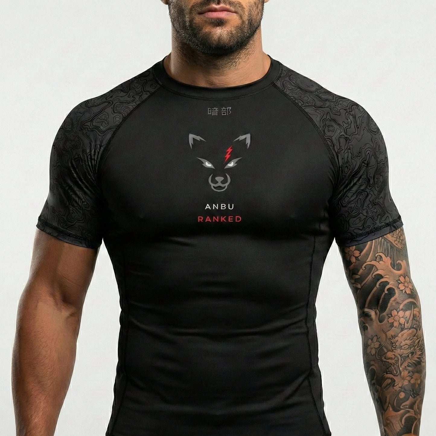 RANKED - Black - Rash Guard