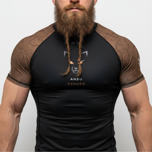 Ranked - Black - Short Sleeve Rashguard