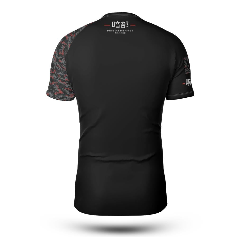 Ranked - Black - Short Sleeve Rashguard