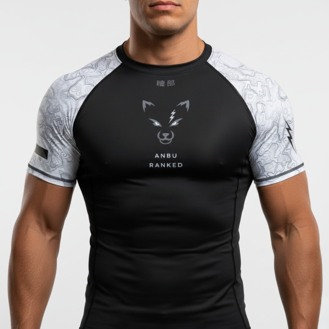 RANKED - White - Rash Guard