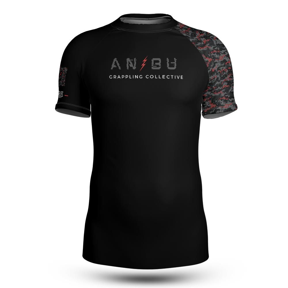 Ranked - Black - Short Sleeve Rashguard