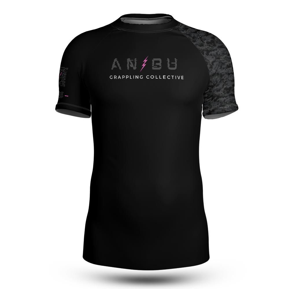 Project Blackout - Pink - Short Sleeve Rashguard