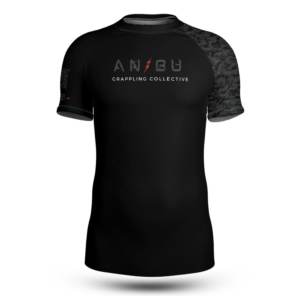 Project Blackout - Red - Short Sleeved Rashguard