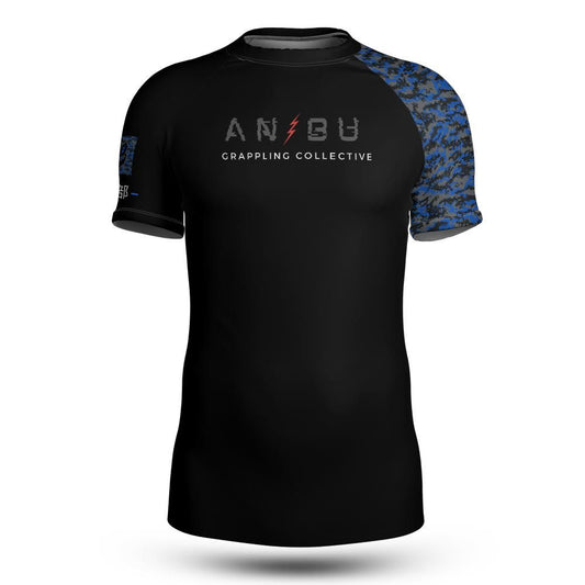 Ranked - Blue - Short Sleeve Rashguard