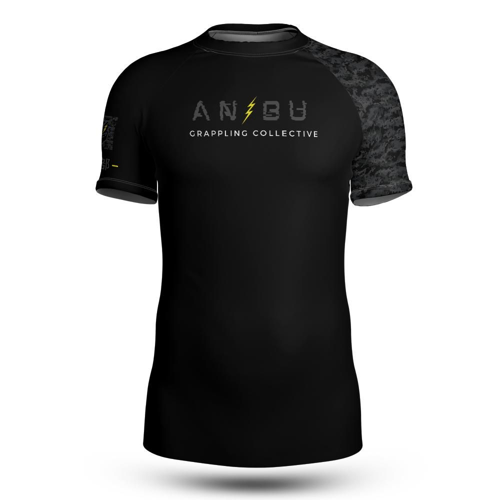 Project Blackout - Yellow - Short Sleeve Rashguard